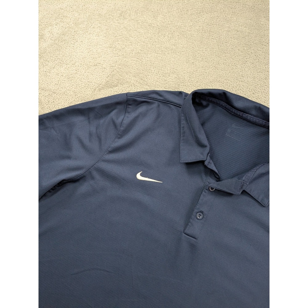 Nike Mens Dri-FIT Victory Golf Polo Shirt Navy Blue XL CI4470-419
